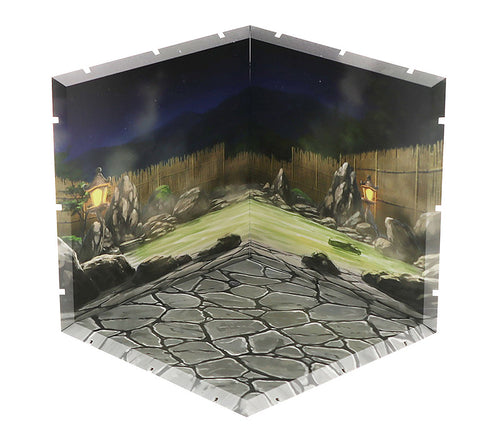 Dioramansion 150 Outdoor Hot Springs Assemblable Background Panel