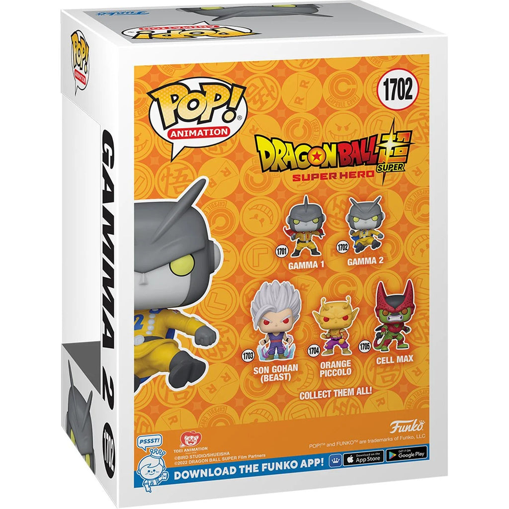 Dragon Ball Super: Super Hero Gamma 2 Funko Pop!  #1702 Vinyl Figure