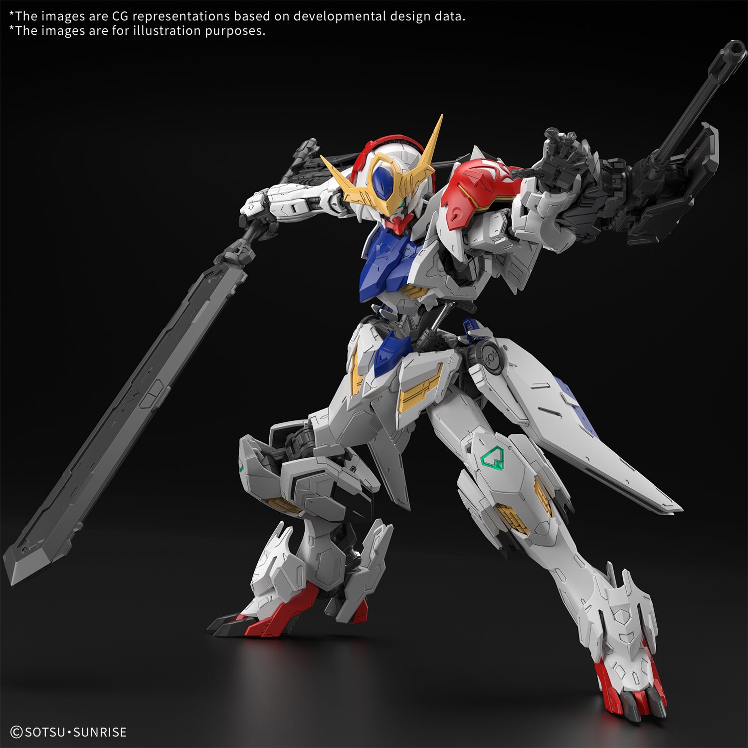 Gundam Iron-Blooded Orphans Barbatos Lupus MG 1/100 Scale Model Kit