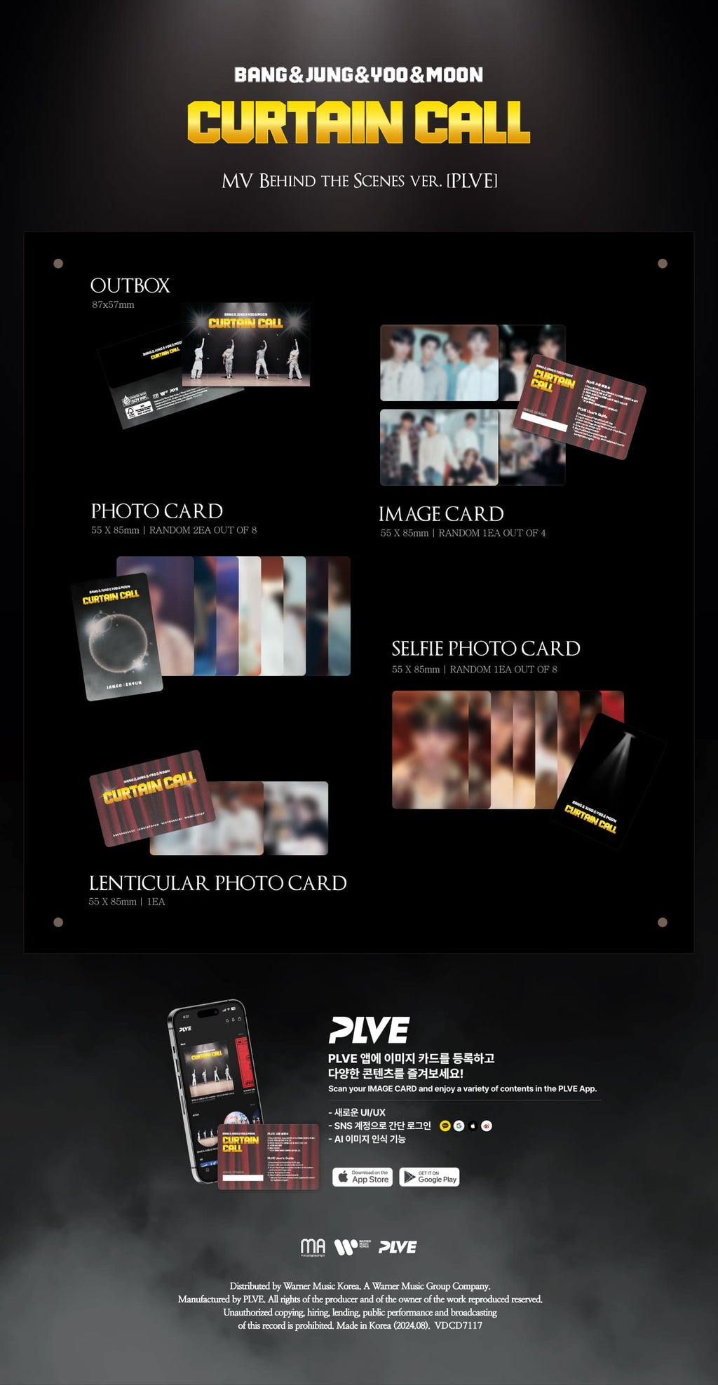 Bang Yongguk & Jung Daehyun & Yoo Youngjae & Moon Jong-up: [CURTAIN CALL] 1st EP Album - PLVE Version