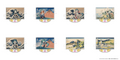 Hatsune Miku x Hokusai Katsushika Clear Acrylic Stand Blind Box [1 of 8]