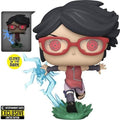 Boruto Sarada w/ Sharingan Funko Pop! #1358 [EE Exclusive] GITD Vinyl Figure