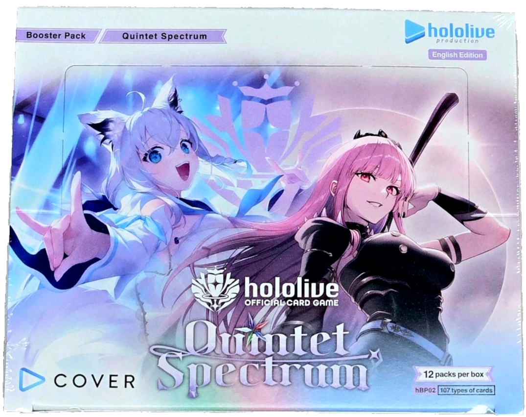 Hololive TCG [BP02] Quintet Spectrum Booster Pack [1 of 12]