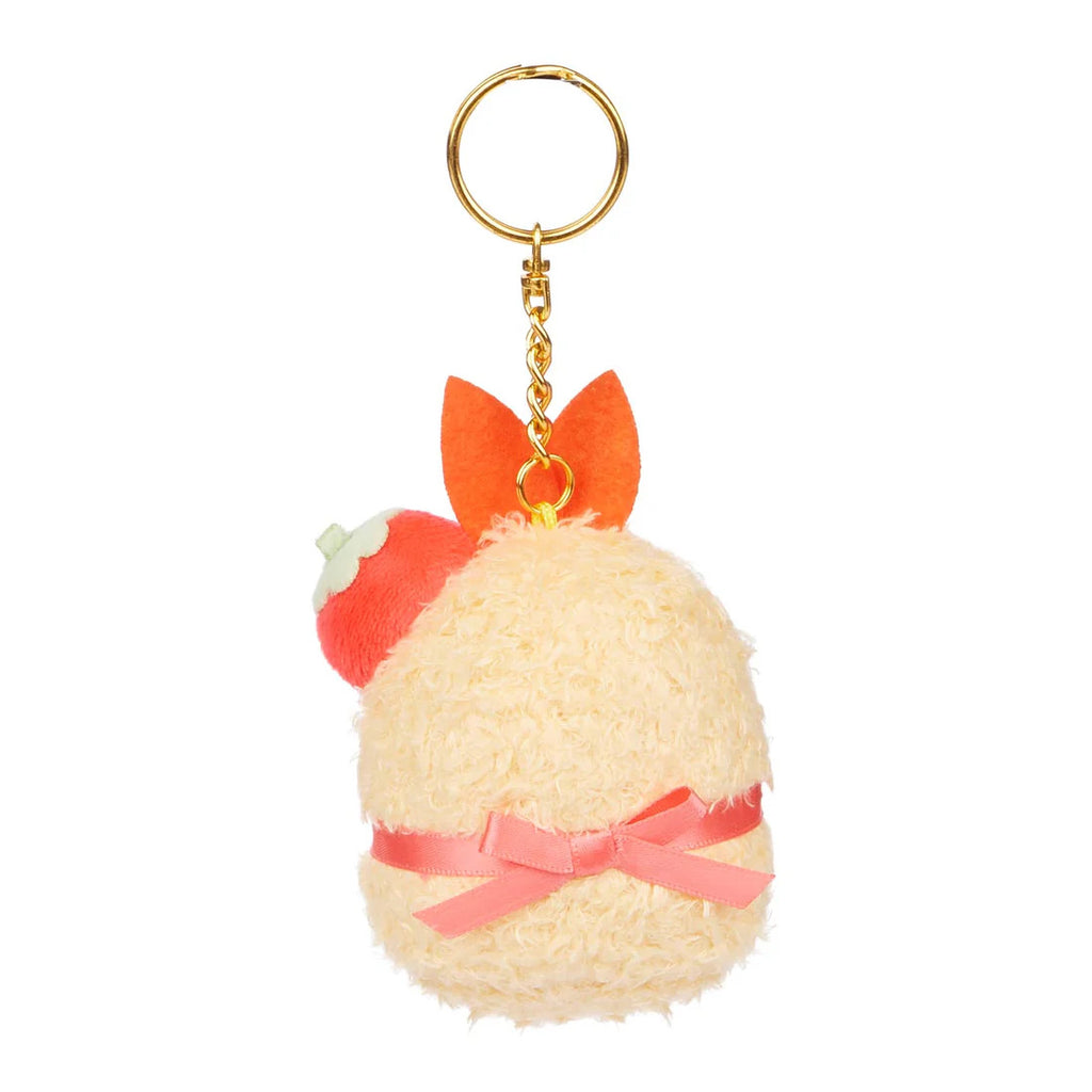 San-X Original Sumikkogurashi Ebi [Strawberry Series] 3" Plush Keychain