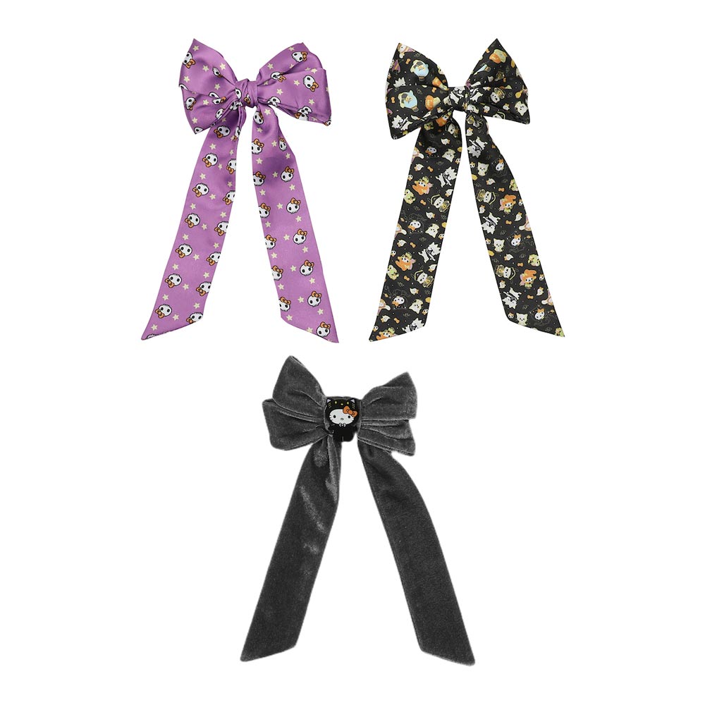 Hello Kitty & Friends Halloween Bow Clip Set