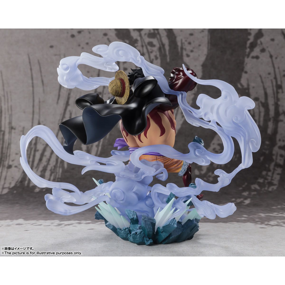 One Piece Monkey D. Luffy Gear4 Battle of Monsters on Onigashima FiguartsZERO Statue