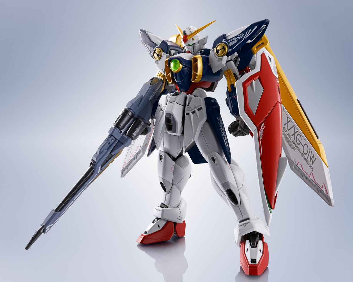 Mobile Suit Gundam Wing Wing Gundam Side MS Tamashii Nations Metal Robot Spirits Figure
