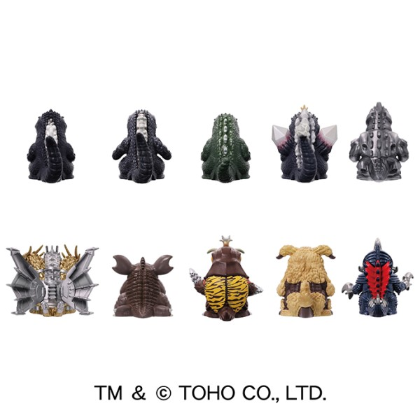 Godzilla Soft Vinyl Puppet Mascot 3 Blind Box [1 of 10]