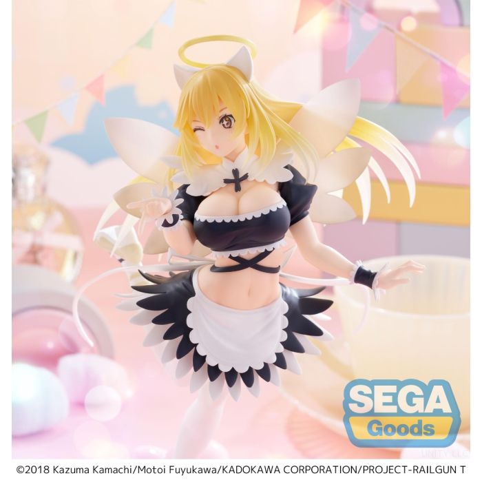 A Certain Scientific Railgun T Misaki Shokuhou Fallen Angel Maid Luminasta Figure