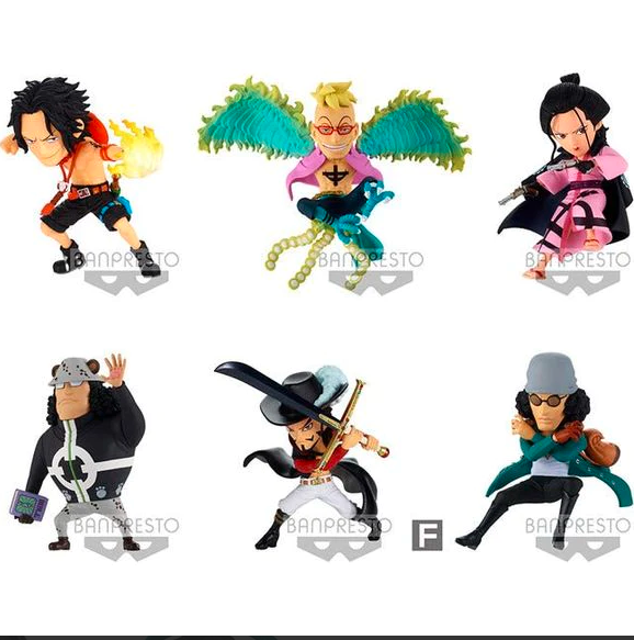 One Piece WCF The Great Pirates 100 Landscapes Vol. 3 Mini-Figures