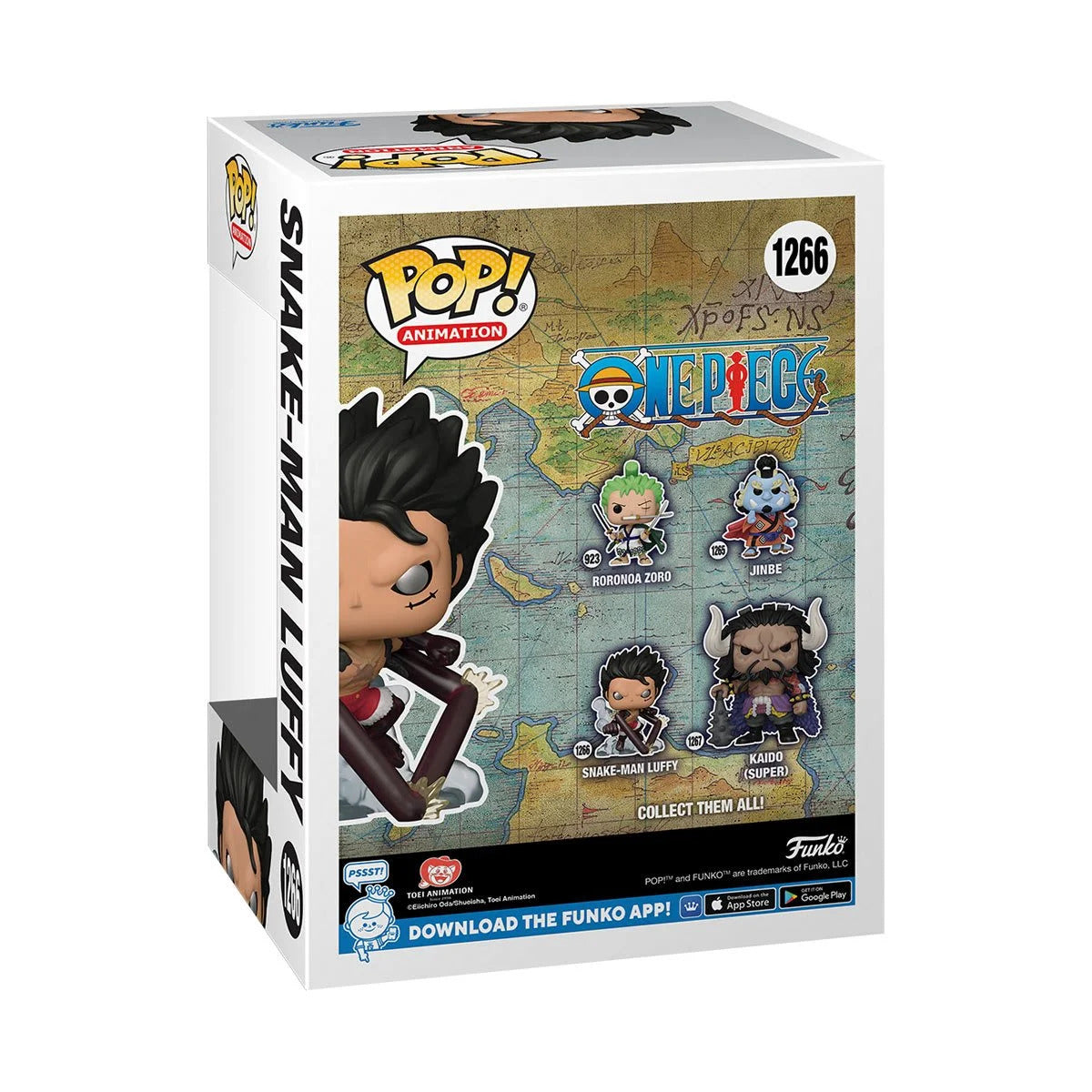 One Piece Snake-Man Luffy Funko Pop! #1266 Vinyl Figure