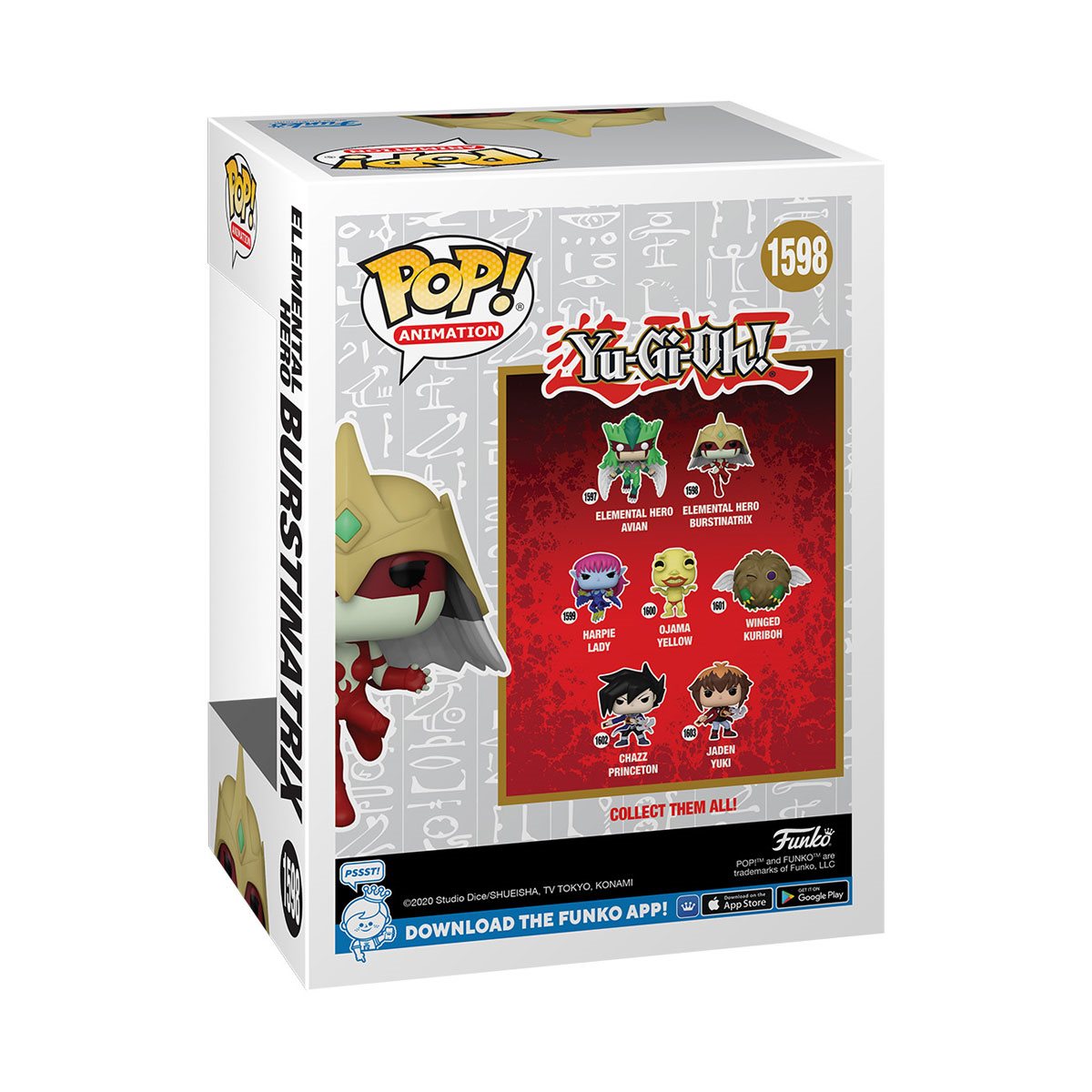 Yu-Gi-Oh! Elemental Hero Burstinatrix Funko Pop! #1598