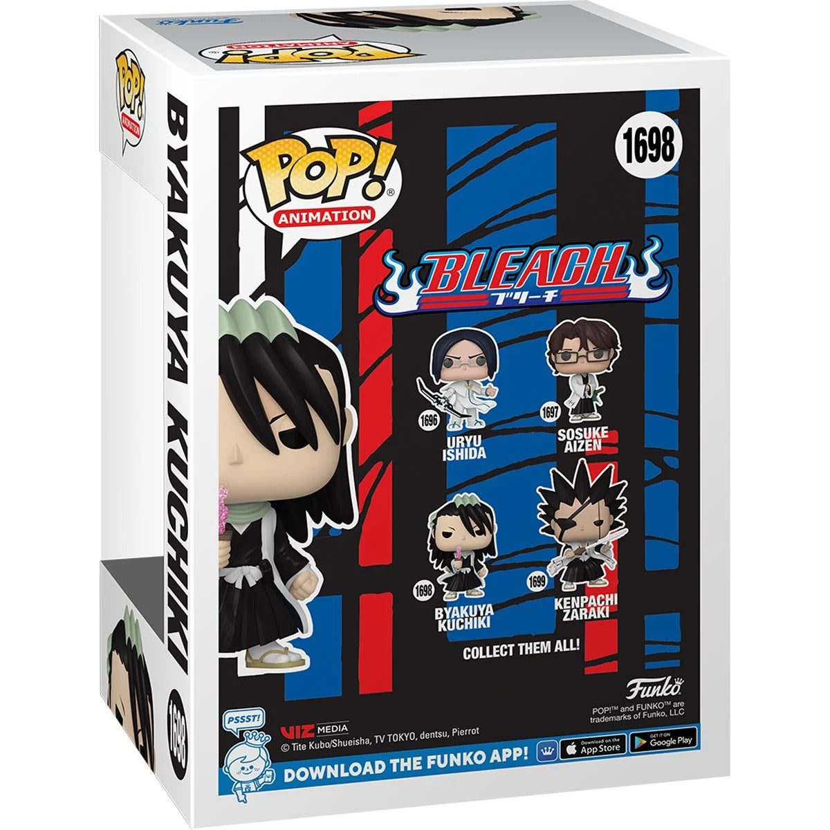 Bleach Byakuya Kuchiki Funko Pop! #1698 Vinyl Figure