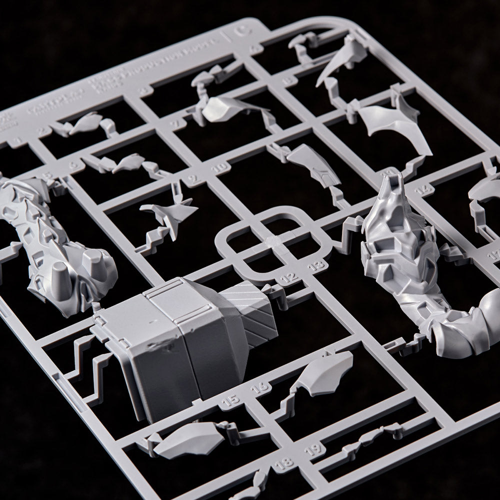 The End of Evangelion Evangelion Mass Production Type Attack Artpla Sculpture Works Unpainted Model Kit