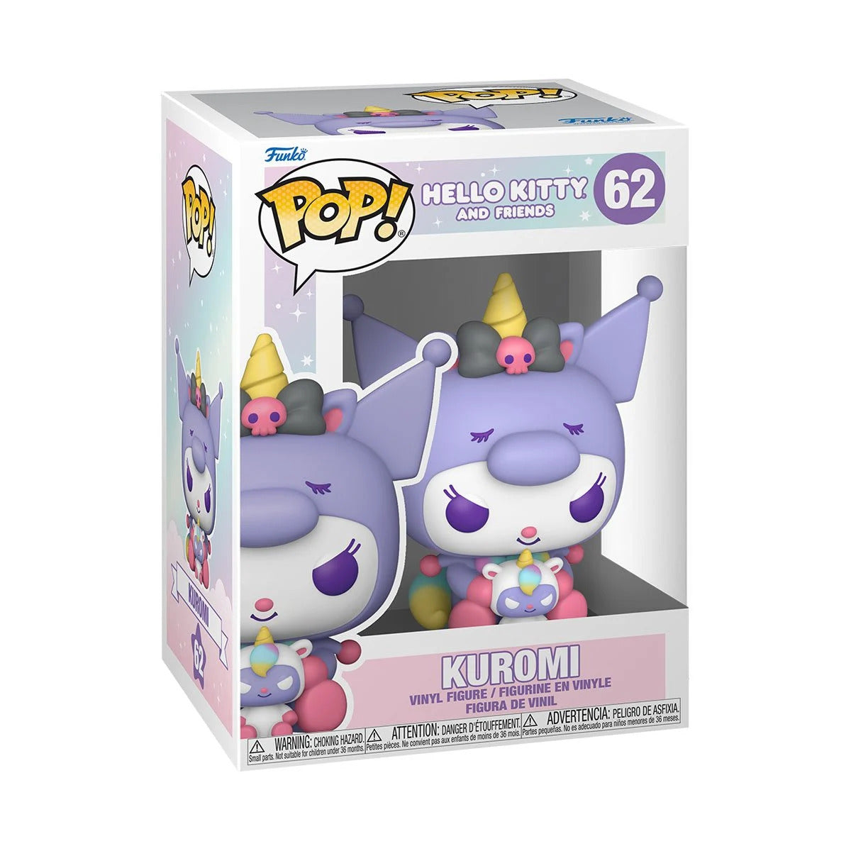 Hello Kitty and Friends Kuromi Funko Pop! #62 Vinyl Figure