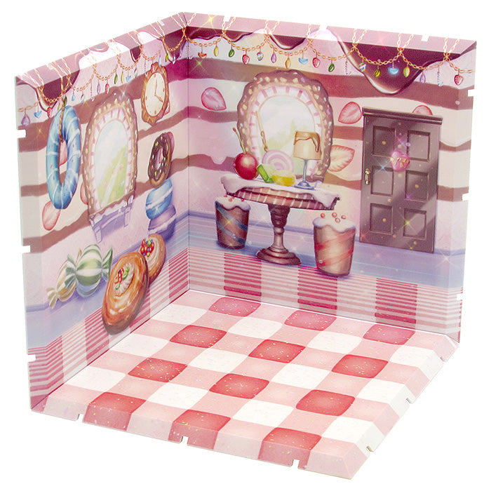 Dioramansion 150 Candy Room Assemblable Background Panel