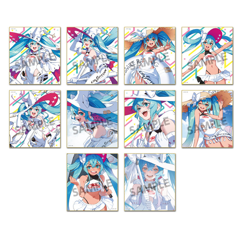 Hatsune Miku Racing Miku [2024 Ver.] Trading Mini Art Boards Blind Box [1 of 10]