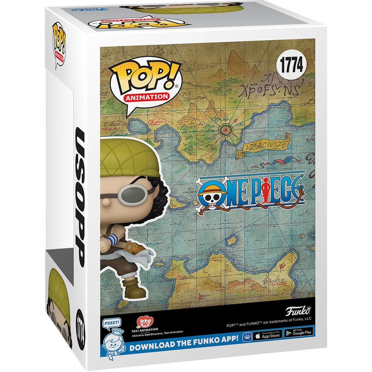 One Piece Usopp [2024] Funko Pop! #1774 Vinyl Figure