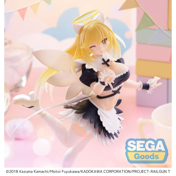 A Certain Scientific Railgun T Misaki Shokuhou Fallen Angel Maid Luminasta Figure