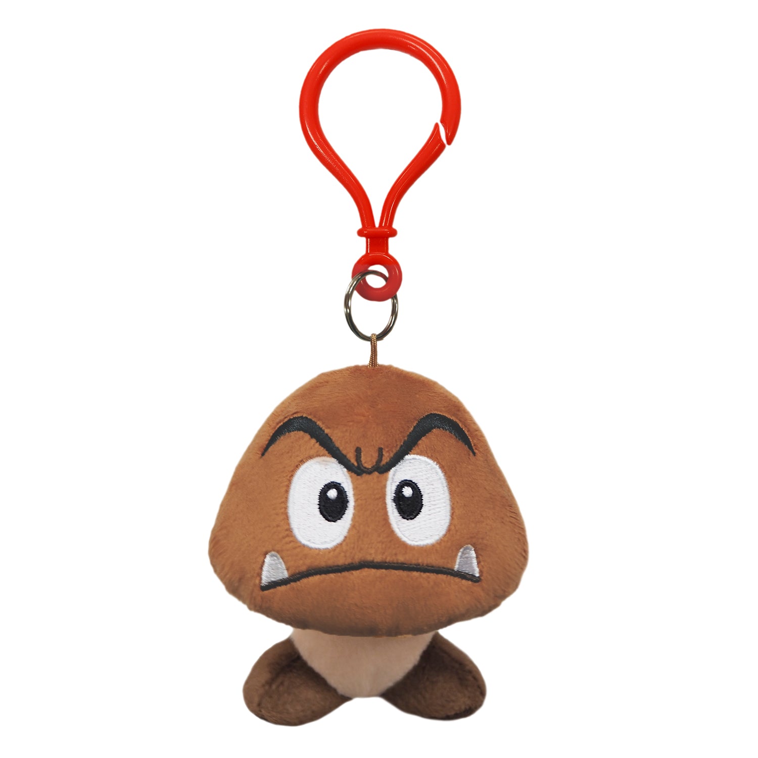 Super Mario Goomba 4" Plush Dangler Key Chain