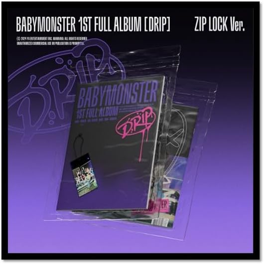 BABYMONSTER: [DRIP] 1st Full Album - ZIP LOCK Version