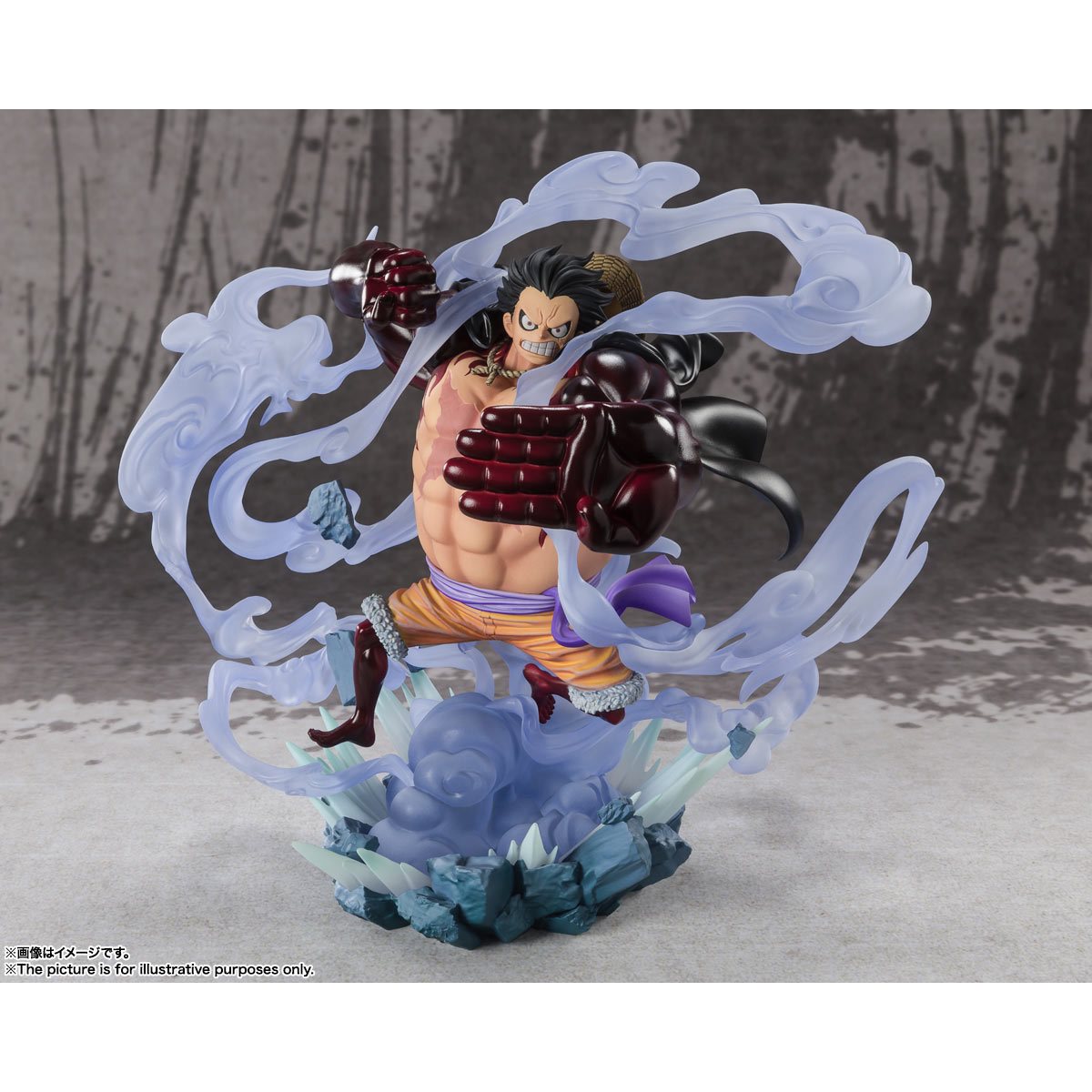 One Piece Monkey D. Luffy Gear4 Battle of Monsters on Onigashima FiguartsZERO Statue