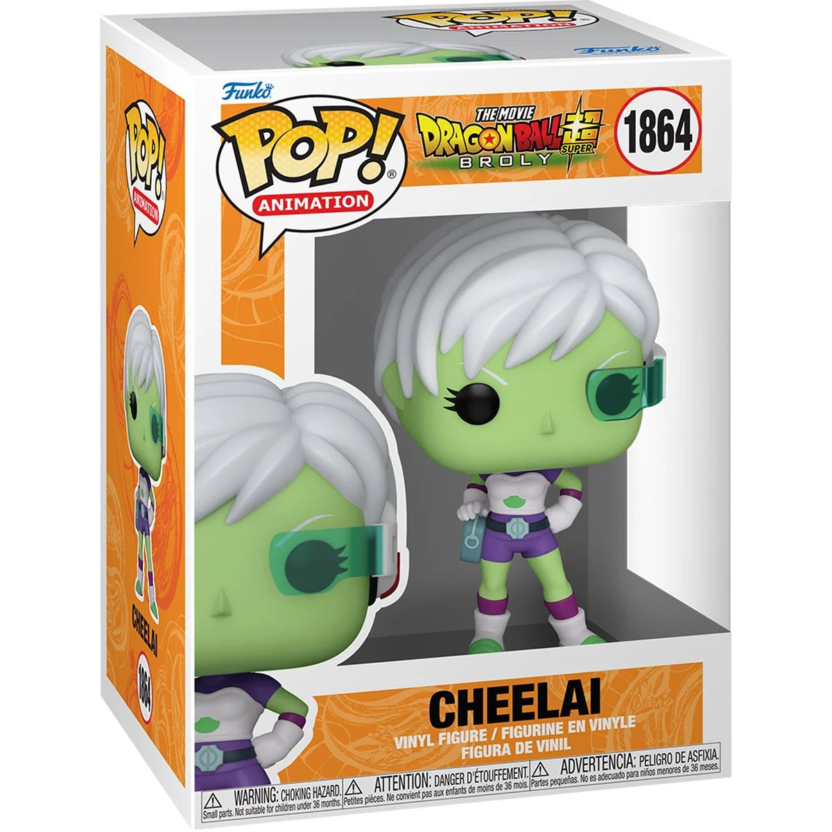 Dragon Ball Super: Broly Cheelai Funko Pop! #1864 Vinyl Figure
