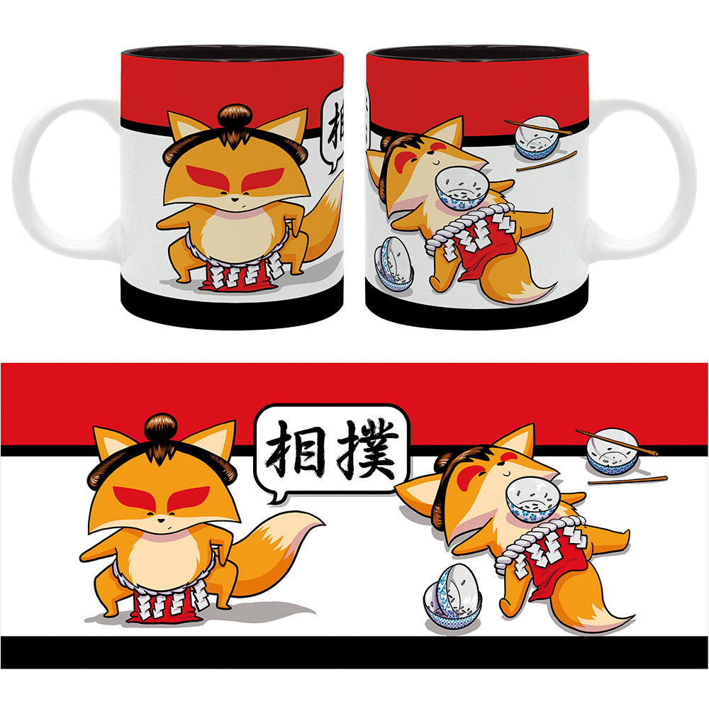 The Good Gift Japanese Fox Mug 11oz