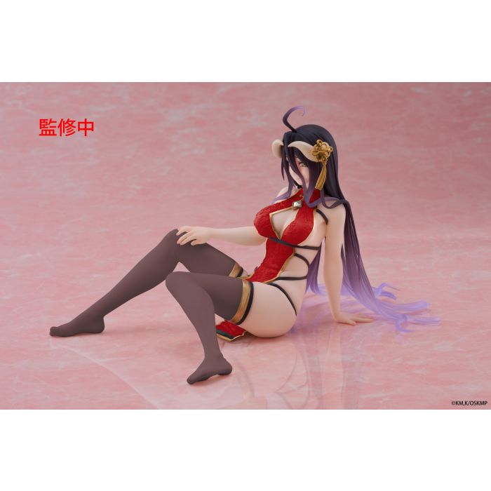 Overlord Albedo Chinese Dress Version Renewal Desktop Cute Figure