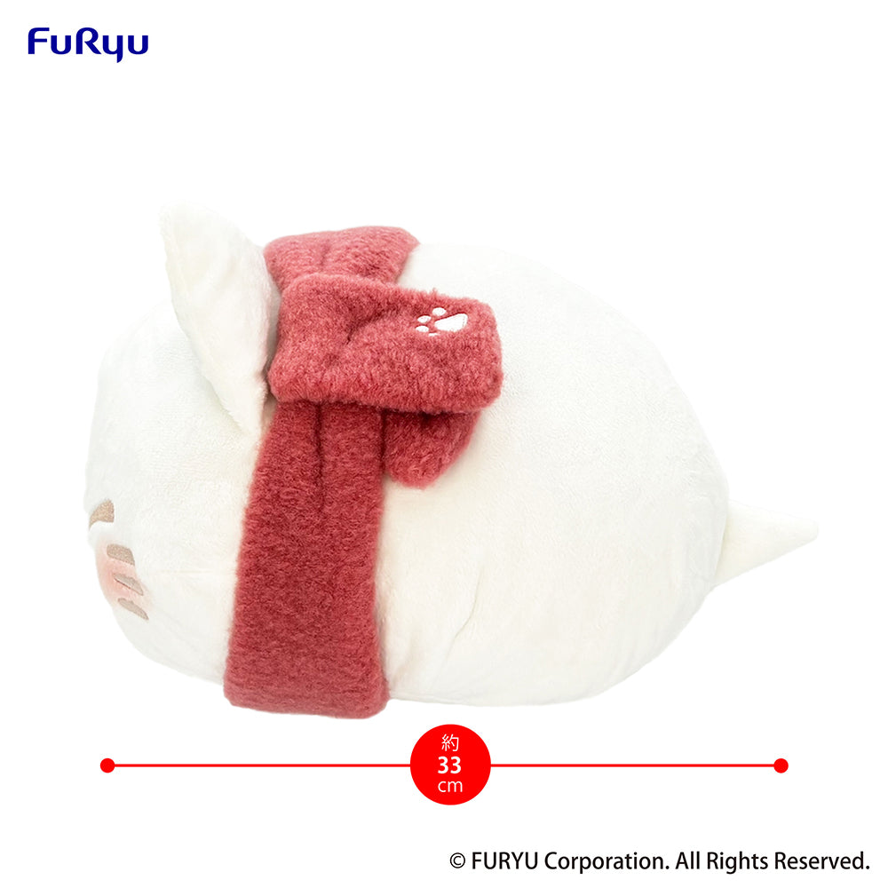 Nemuneko Cat [Red Scarf Ver.] Big Plush Toy