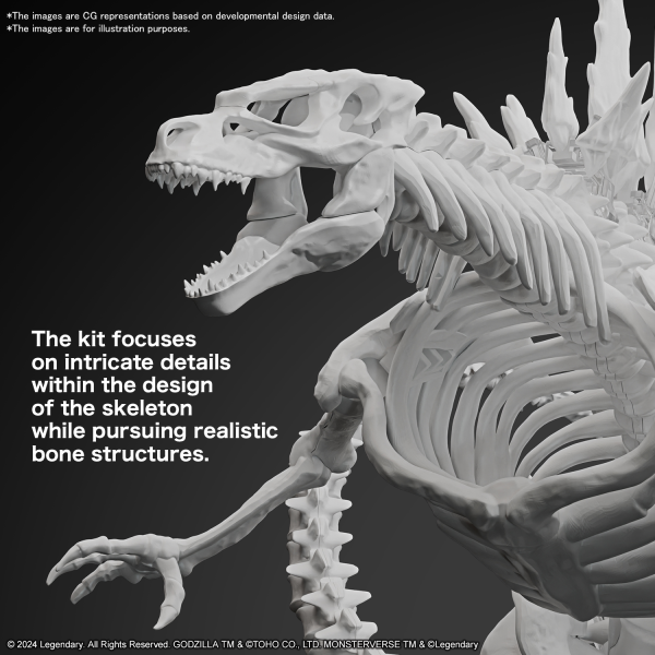 Godzilla x Kong: The New Empire Godzilla 2024 Model Kit