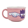 Sanrio Hello Kitty & Friends 20 oz Ceramic Soup Mug with Vented Lid