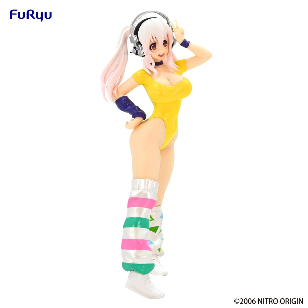 Super Sonico Concept Figure 80's Yellow Figure
