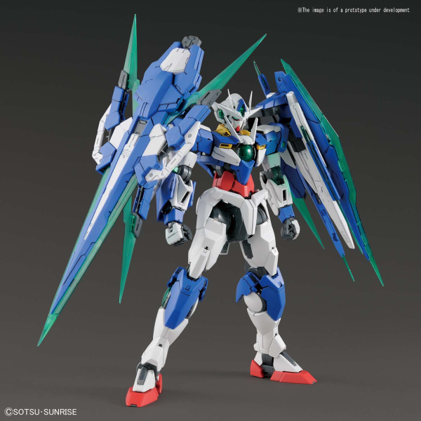 Gundam 00V: Battlefield Record MG 00 Qan[T] Full Saber 1/100 Scale Model Kit