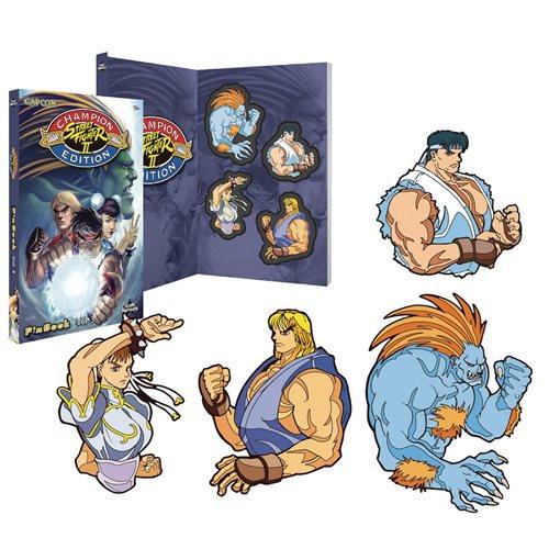 Street Fighter Enamel Pins Pinbook Vol. 3