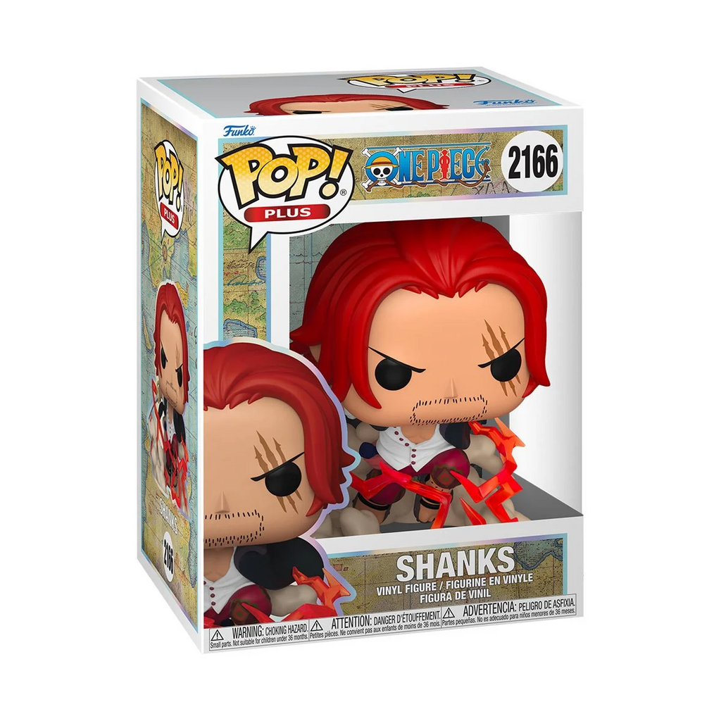 One Piece Shanks Funko Pop! Plus #2166 Vinyl Figure