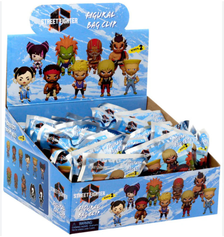Street Fighter Series 2 3D Foam Blind Bag Clip [1 of 24, 11 Variants]