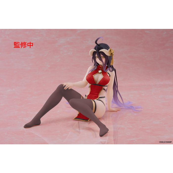 Overlord Albedo Chinese Dress Version Renewal Desktop Cute Figure