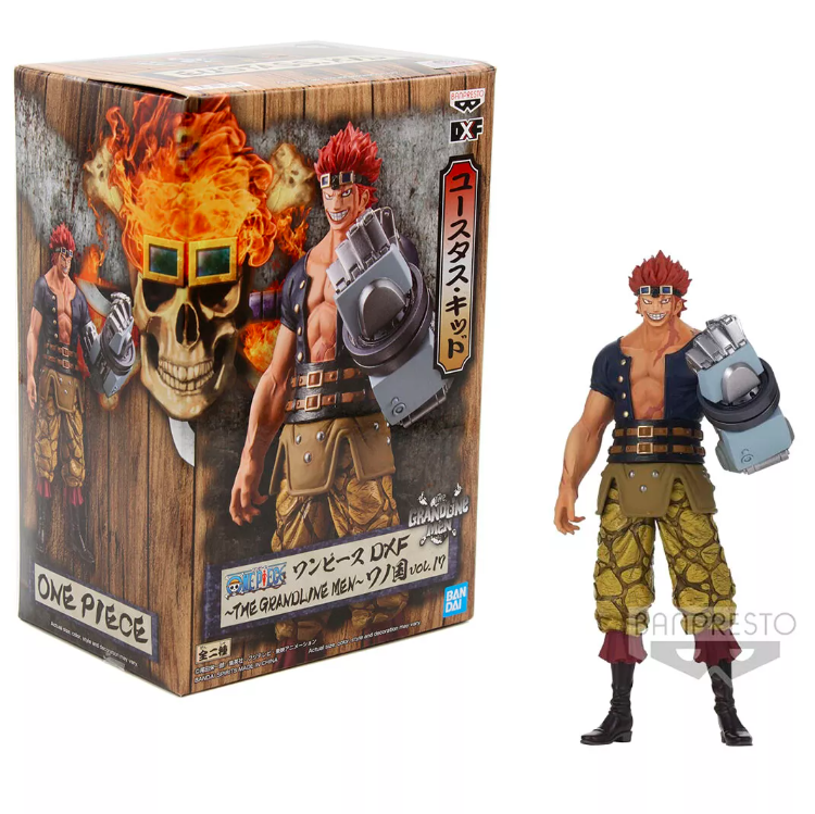 One Piece Eustass Kid DXF The Grandline Men Wanokuni Vol. 17 Statue