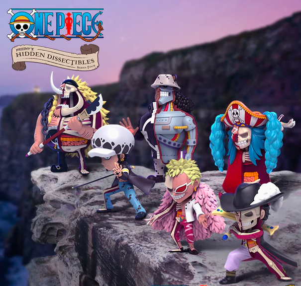 One Piece Mighty Jaxx Freeny's Hidden Dissectibles Series Four
