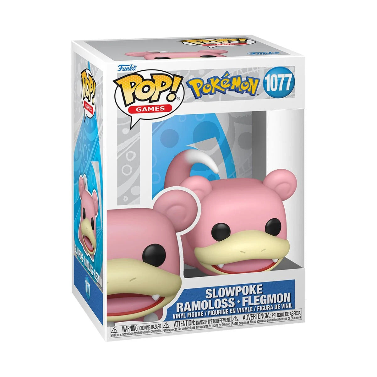 Pokemon Slowpoke Funko Pop! #1077 Vinyl Figure