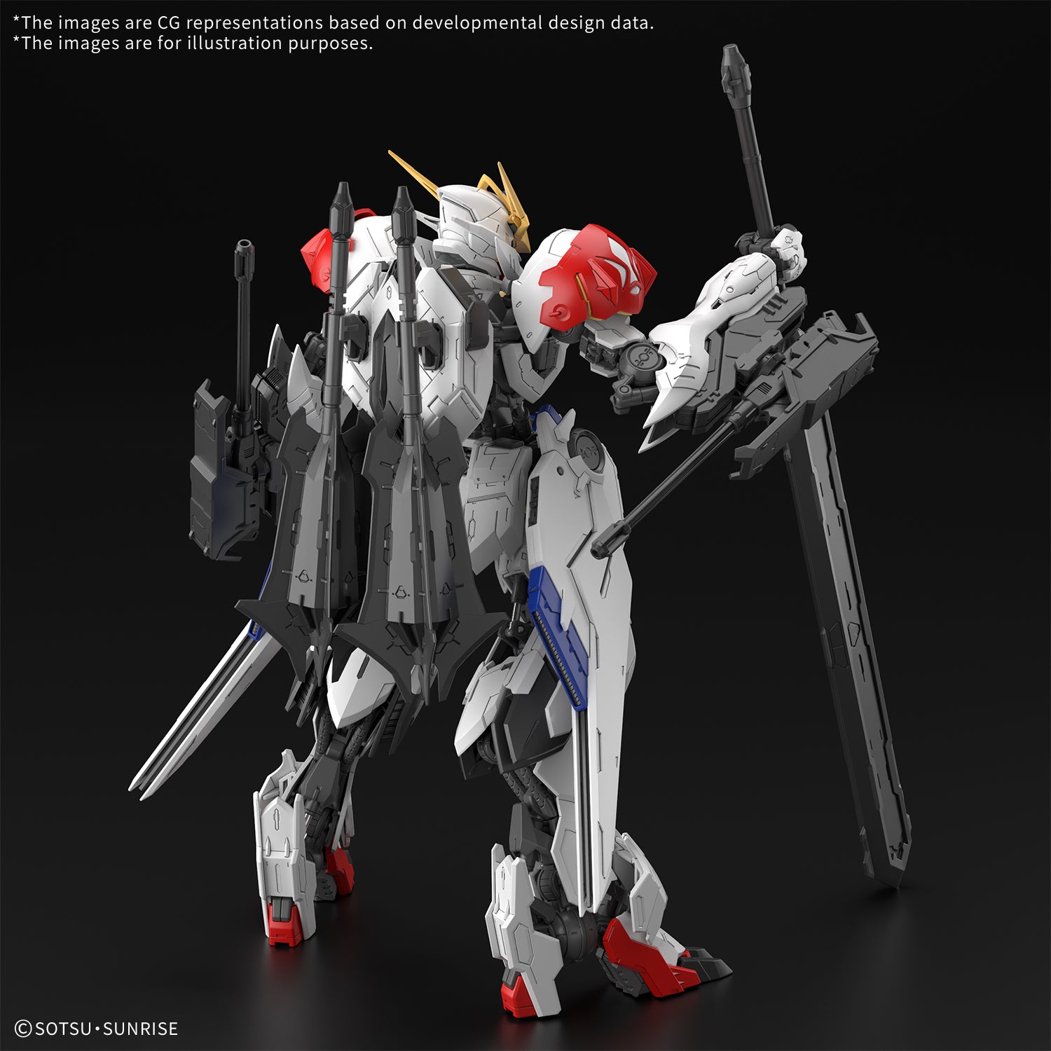 Gundam Iron-Blooded Orphans Barbatos Lupus MG 1/100 Scale Model Kit