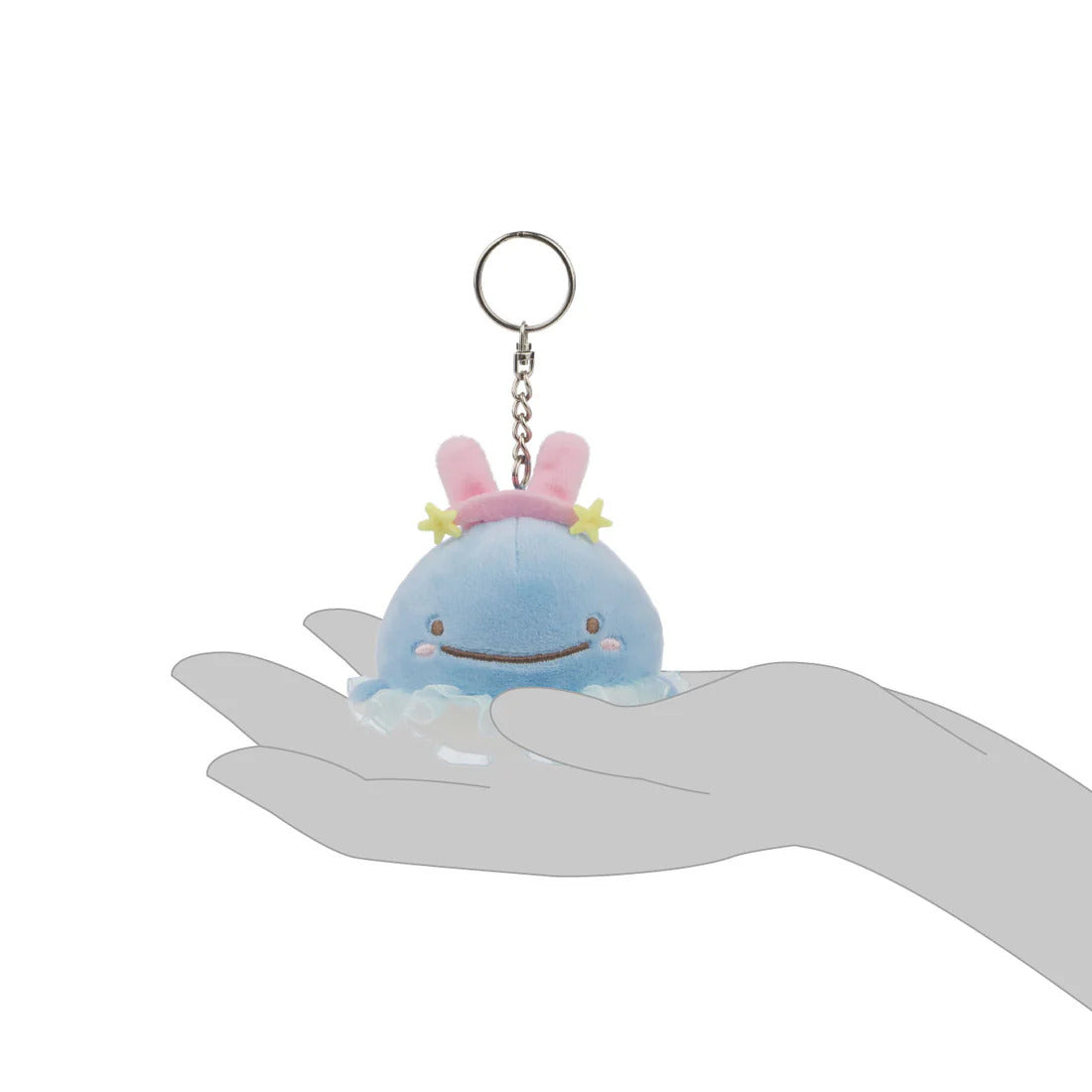San-X Original Jinbesan Sea Bunnies 3.75" Plush Keychain Blind Box [1 of 4]