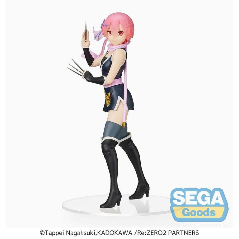 SEGA Re:Zero - Starting Life in Another World Ram Kunoichi Tobi Version SPM Statue