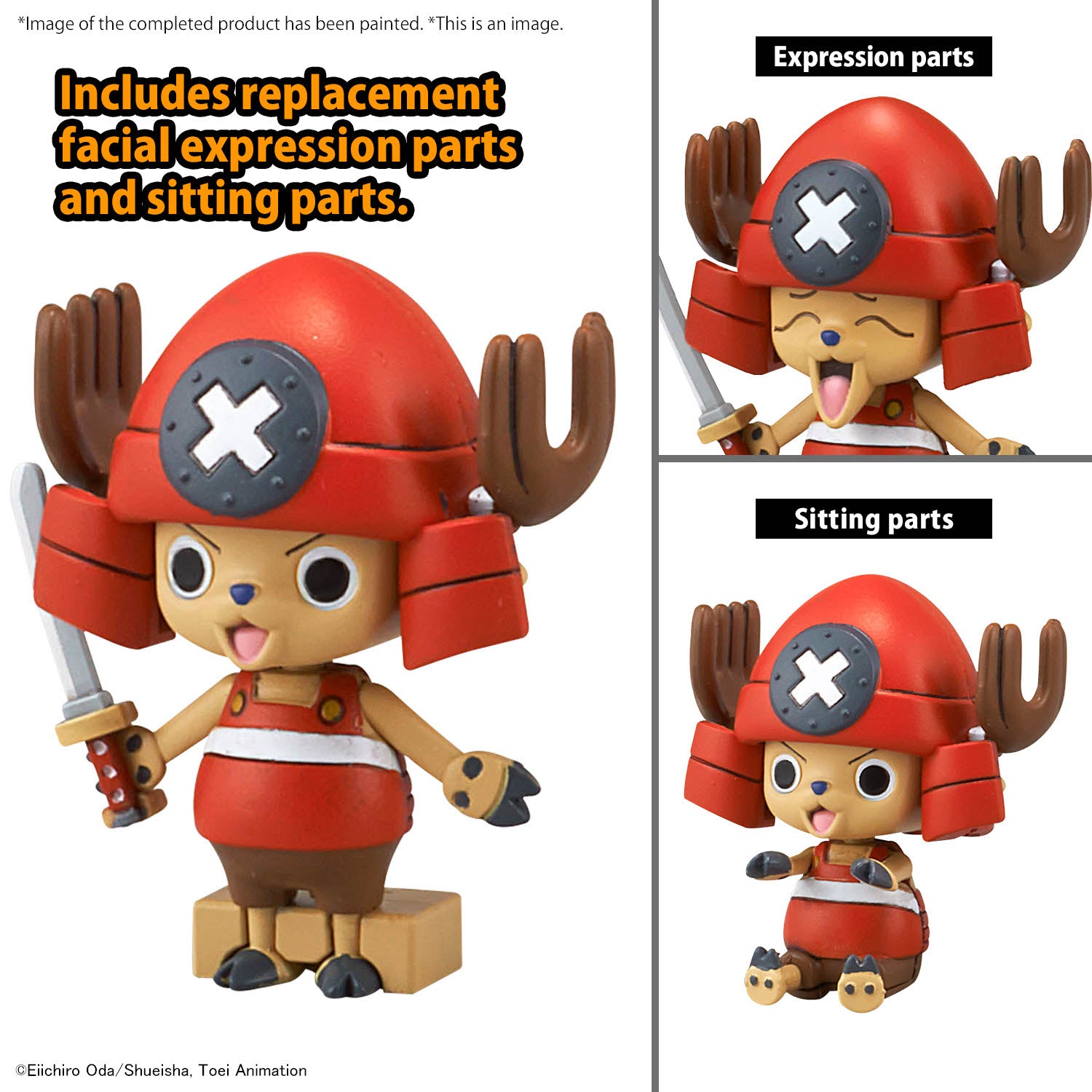 One Piece Chopper Robot 3&5 Submarine & Crane Model Kit