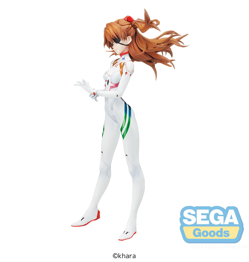 Evangelion Thrice Upon a Time Asuka Shikinami Langley SPM Figure Last Mission Activate Color