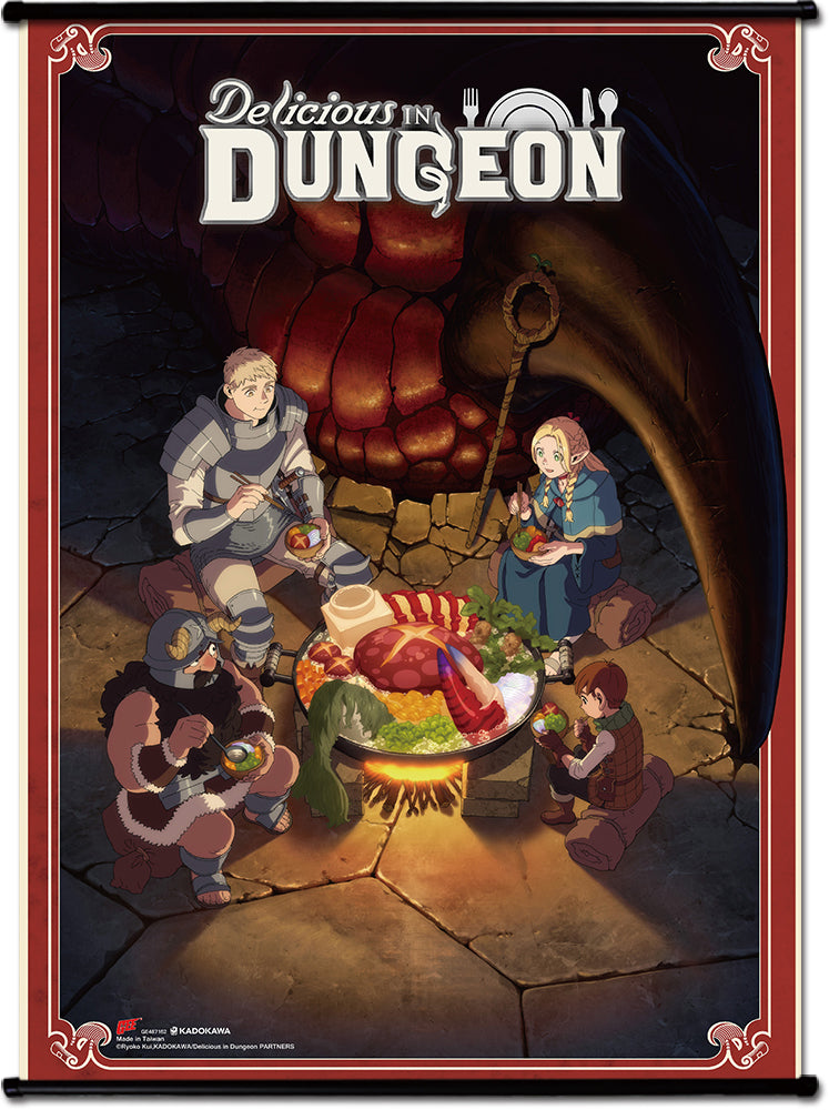 Delicious in Dungeon Teaser Visual #2 Wall Scroll