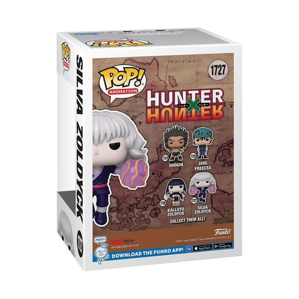 Hunter X Hunter Silva Zoldyck Funko Pop! #1727 Vinyl Figure