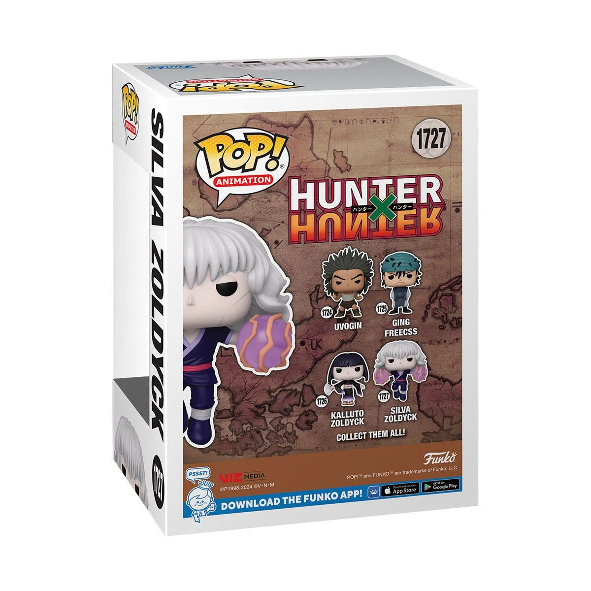 Hunter X Hunter Silva Zoldyck Funko Pop! #1727 Vinyl Figure