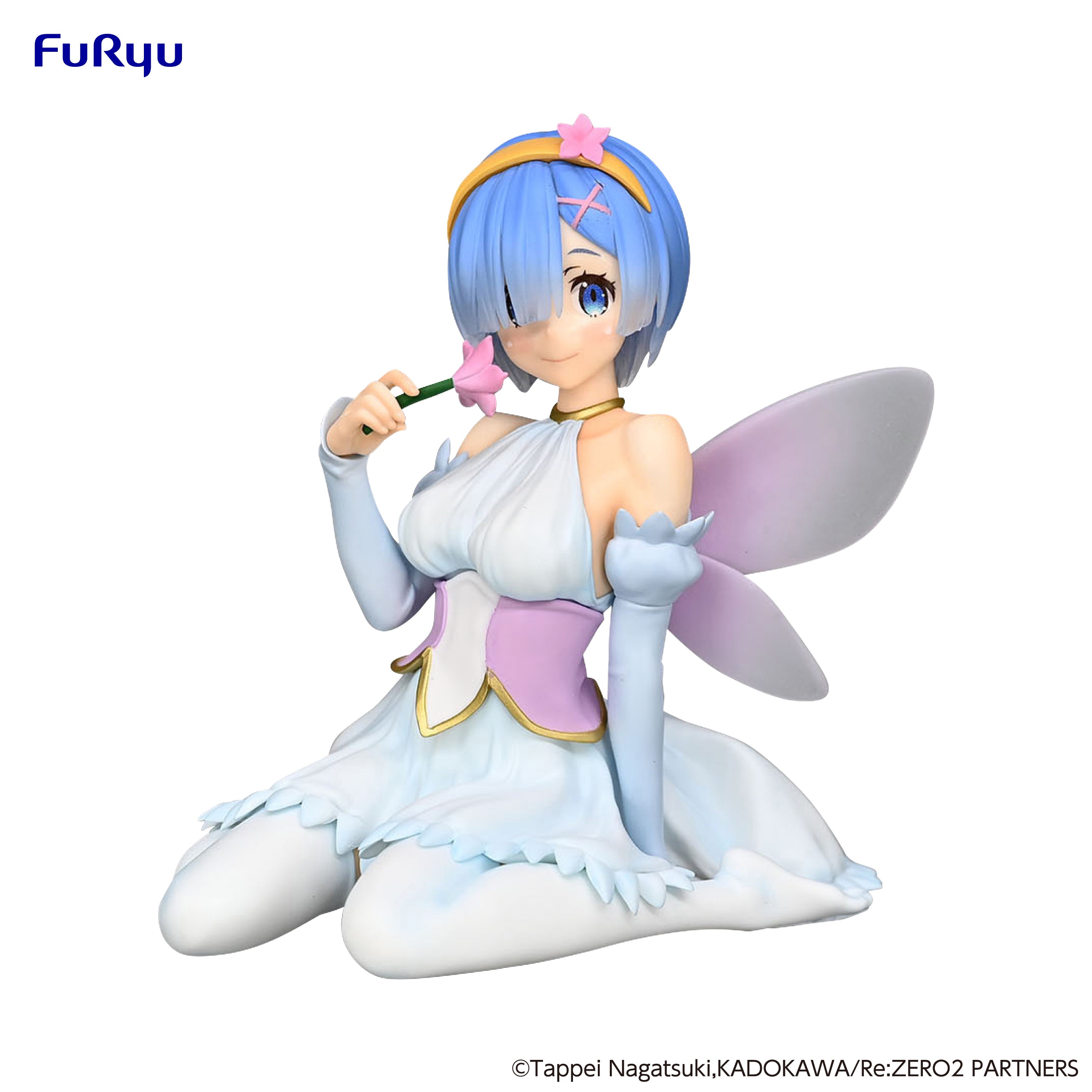 Re:ZERO Starting Life in Another World Rem [Flower Fairy Ver.] Noodle Stopper Statue